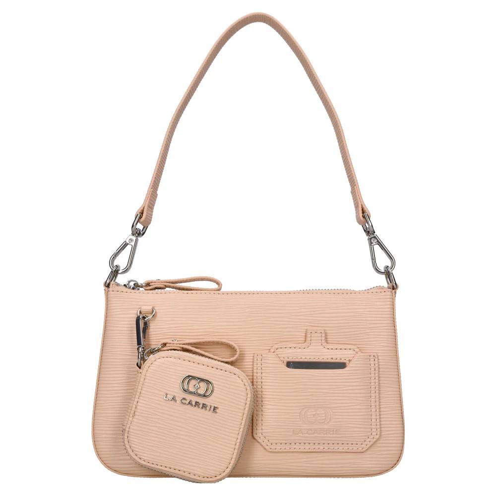 La Carrie Pocket Bag - Tasker - Dame - Lyserød - ONE SIZE - Uld