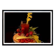 Küchen Poster: Tomaten-Wodka-Cocktail von Babetts Bildergalerie