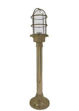 Andromeda 13 Bedlampe H60cm støbt messing IP44