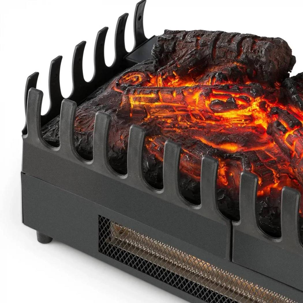 Elektrisk Pejseindsats til Åben Pejs | ScandiFlames Bryher | Fritstående Elpejs med LED Flammer