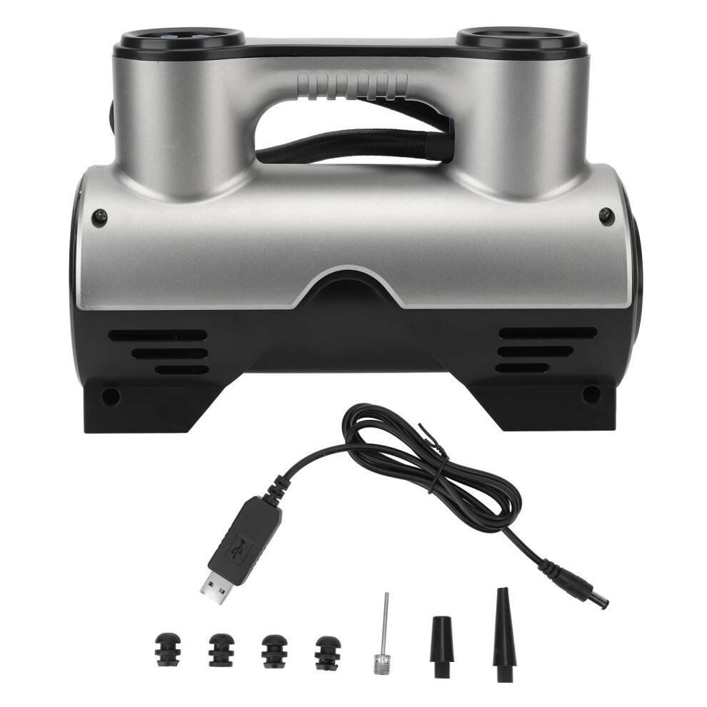 Elektrisk luftpumpe ABS12V120W med LED-lys
