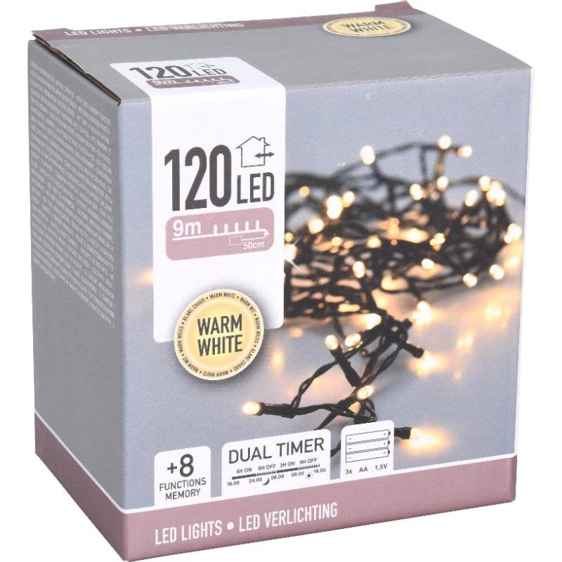 Led Ljusslinga 9 Meter - 120 Lampor
