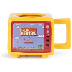Super Mario Värmekänslig 3D Mugg Retro TV
