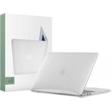Tech-Protect SmartShell Skal MacBook Air 13&#34; M2 / M3 / 2022-2024 - Transparent glitter