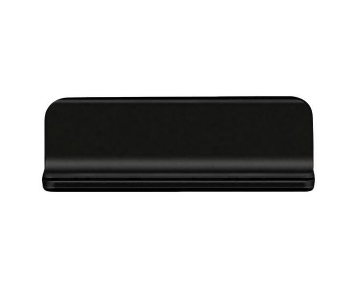 Besegad aluminiumjusterbar vertikal stationär bärbar datorhållare för apple macbook pro mac book lenovo yoga notebook - Stil en svart