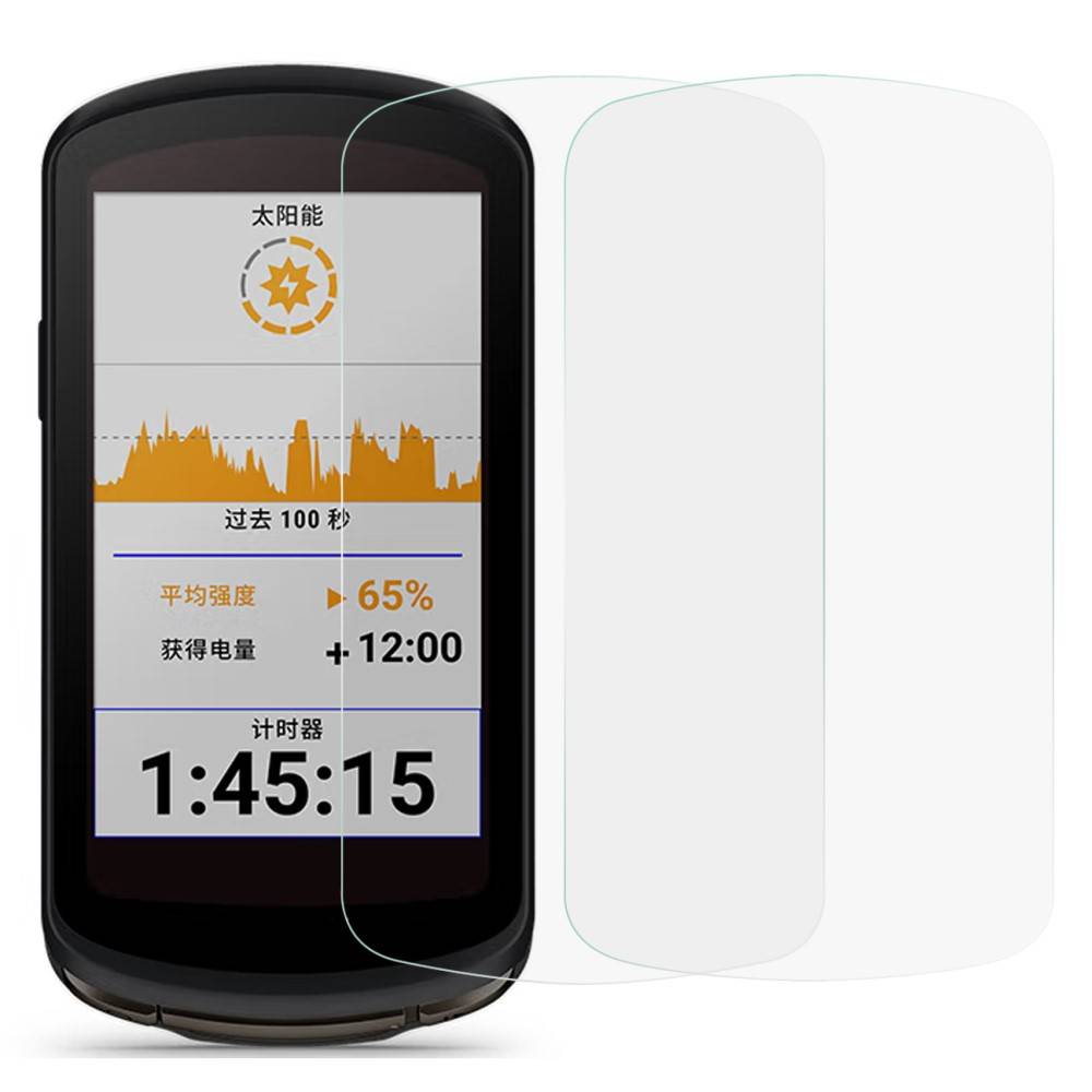 Hærdet Glas 0.3mm Skærmbeskytter Garmin Edge 1040 (2-pack)