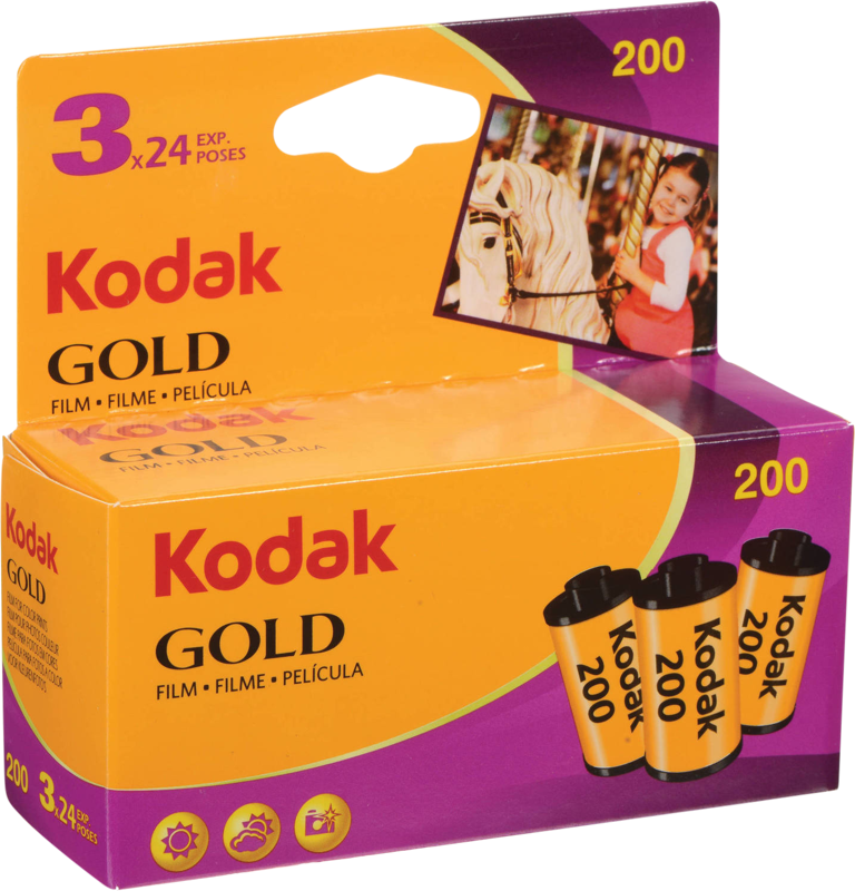 KODAK 135 Gold 200 Carded 24×3