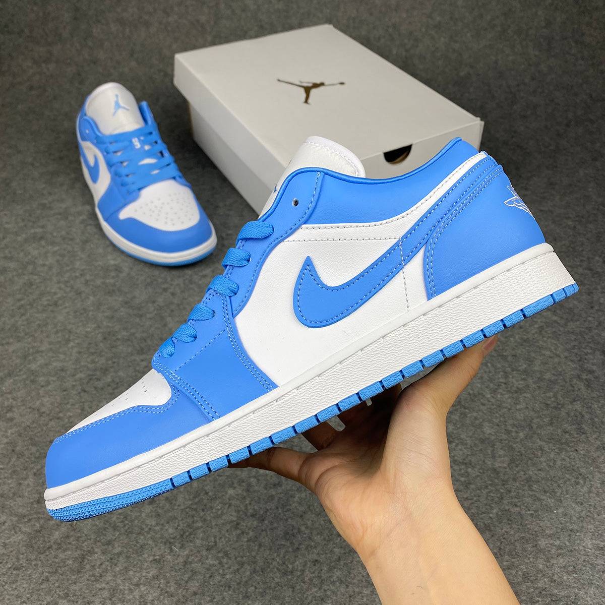 Eric Koston x Air Jordan 1 Low SB 'Powder Blue' - (Mens) EUR 46 • US 12 • UK 11