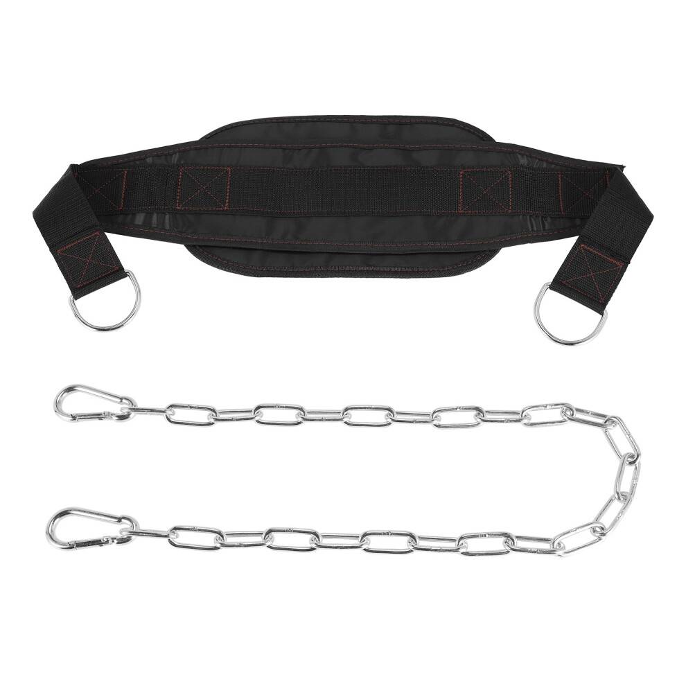 Fitness Equipment Weight Belt Professional Gym Pull-Ups Barbell Tablets Weights Dumbbell Weightlifting Belt Strength Pull Load Belt