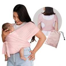 Ny ergonomisk bärsele, lämplig för nyfödd bärsele, Sears-stil bärsele med X-Type-design - Babyrosa (En-Storlek)