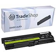 TradeShop högpresterande bärbar dator notebook batteri 10,8 V/11,1 V 6600 mAh för IBM Lenovo ThinkPad L410 L412 L512 SL410 SL410k SL510 SL510 SL510 T410 T510 T510i W510 SL510 SL510 SL510 SL510 SL510 SL510 SL510 SL510 SL510 SL510 SL510 SL E40 E50 Edge 14 tum 15 tum