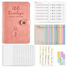 Cash Binder 100 Days 100 Envelope Savings Challenge Saving Money Binder Cash Budget Save Money Game