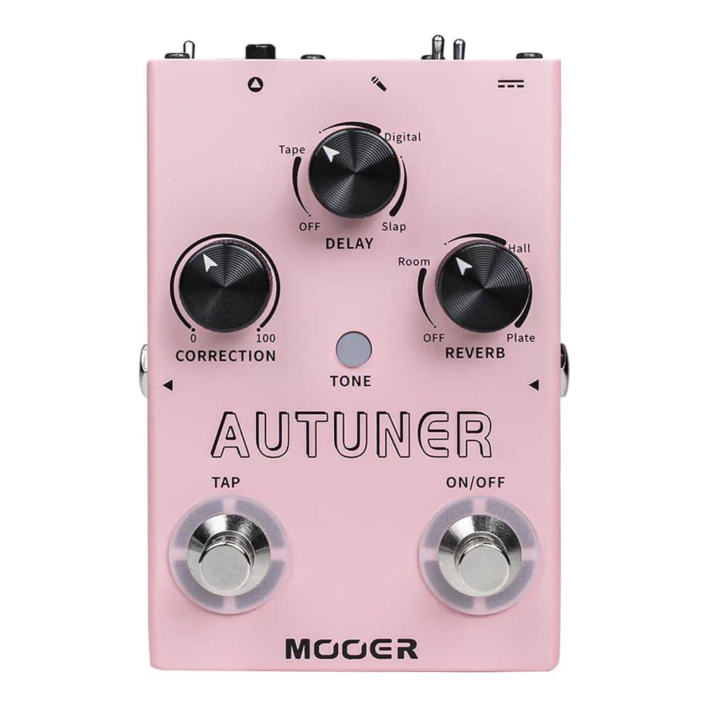 Mooer MVP1 Autouner Delay Reverb Pitch Correction Vocal Effects Processor Guitar Effects Processor