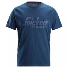 Snickers logo T-shirt 2590, Deep Blue (S)