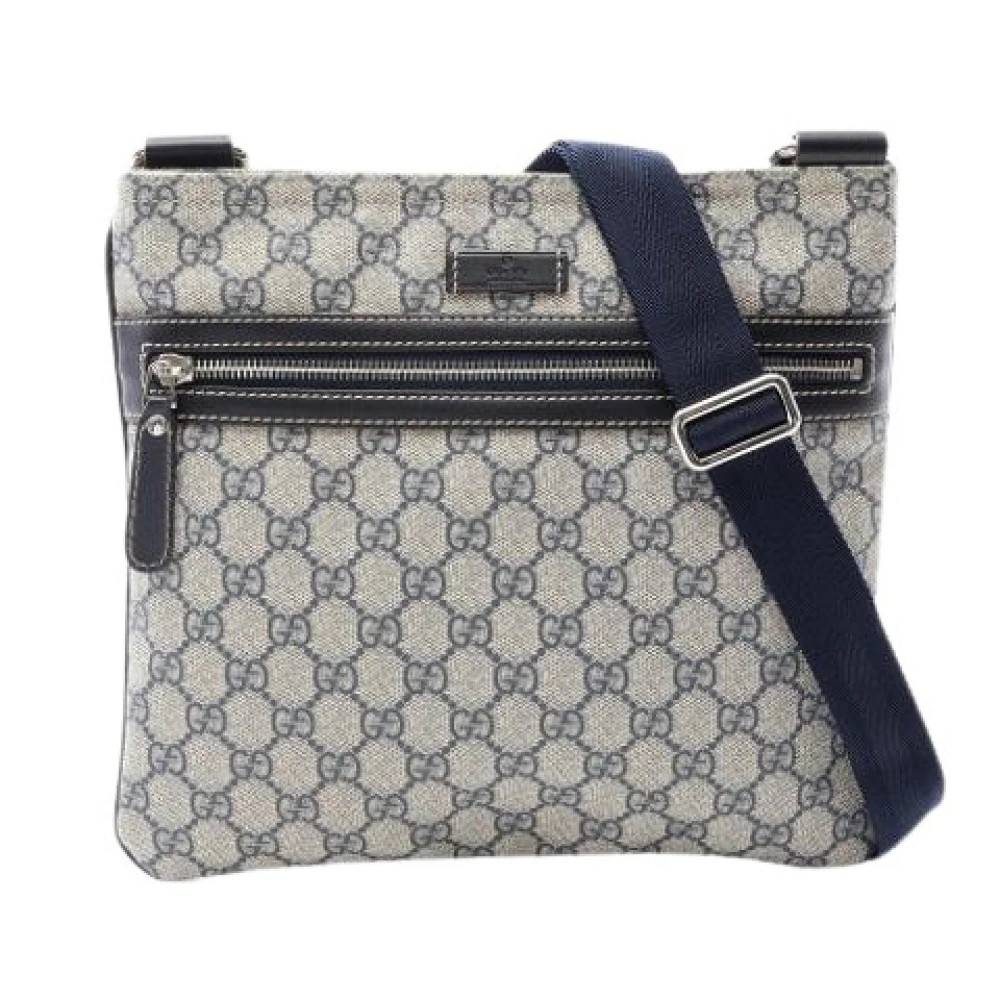 Gucci Vintage - Pre-owned Vintage Canvas Shoulder Bag Vintage - Dam - ONE Size - Läder