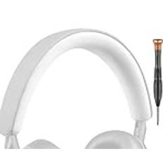 SOULWIT ersättnings huvudband för Bowers & Wilkins PX8/PX7 s2/PX7 s2e (passar inte PX7) hörlurar, reparationsdel för Headband Huvudbygel Pannband, enkel DIY-installation - PX7 S2 Vit
