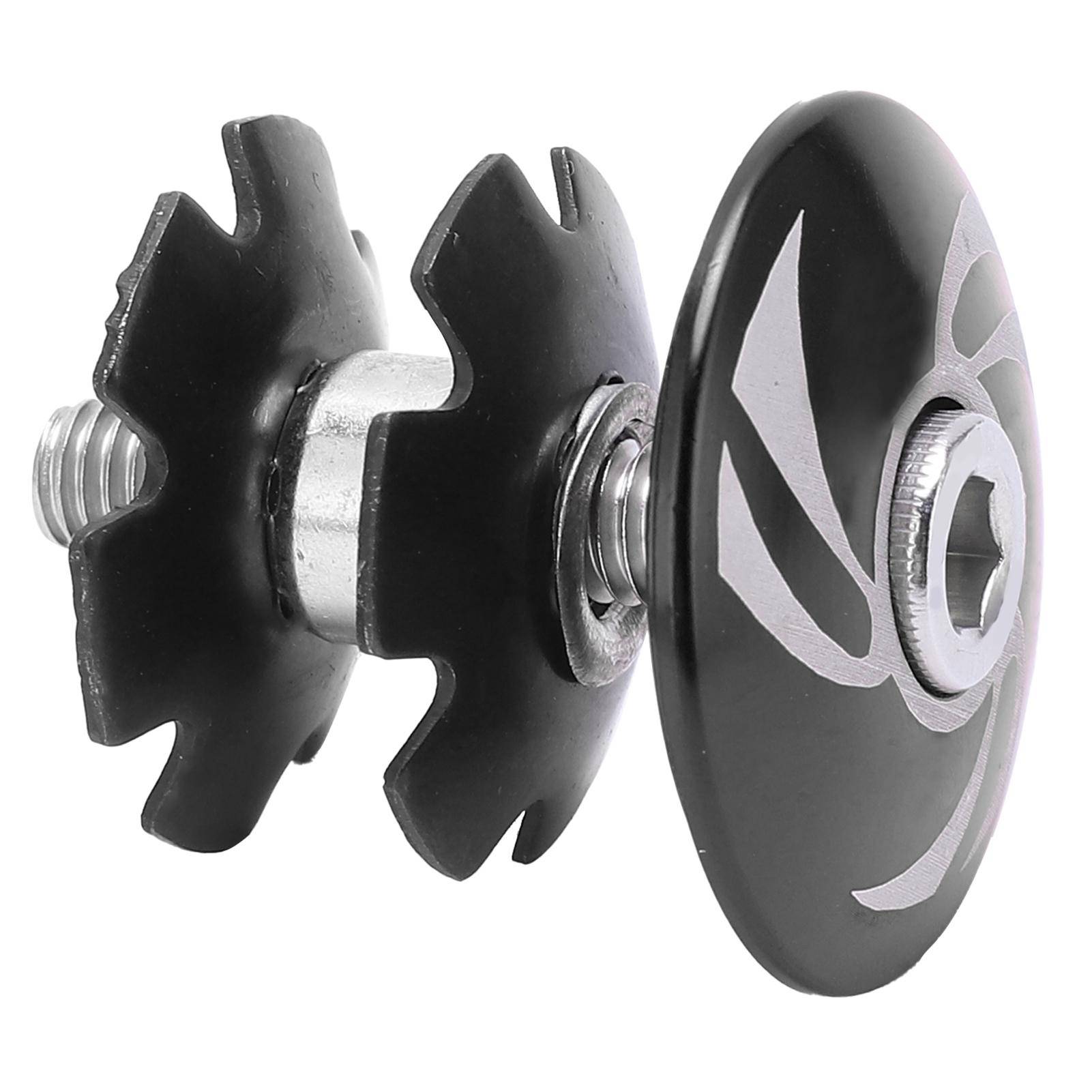 Cykellager Topplock Aluminiumlegering Stjärnmutter Styrstamlock Styrstam Gaffel MTB Landsvägscykel TillbehörGuld