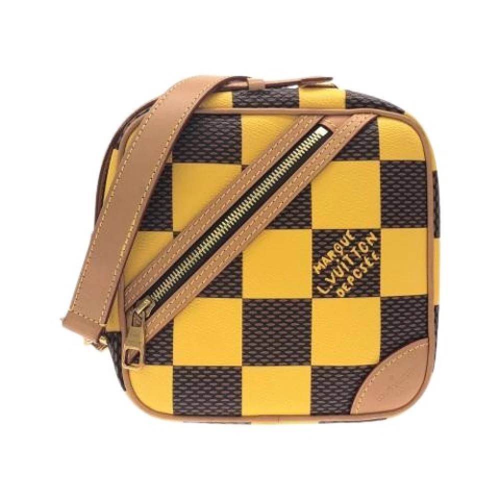 Louis Vuitton Vintage - Pre-owned Damier Canvas Axelremsväska Vintage - Dam - ONE Size -