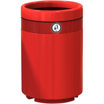 Soptunna Monark 144L Öppen