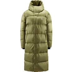 Long Down Parka W Olive Green (XL) - Grön (XL)