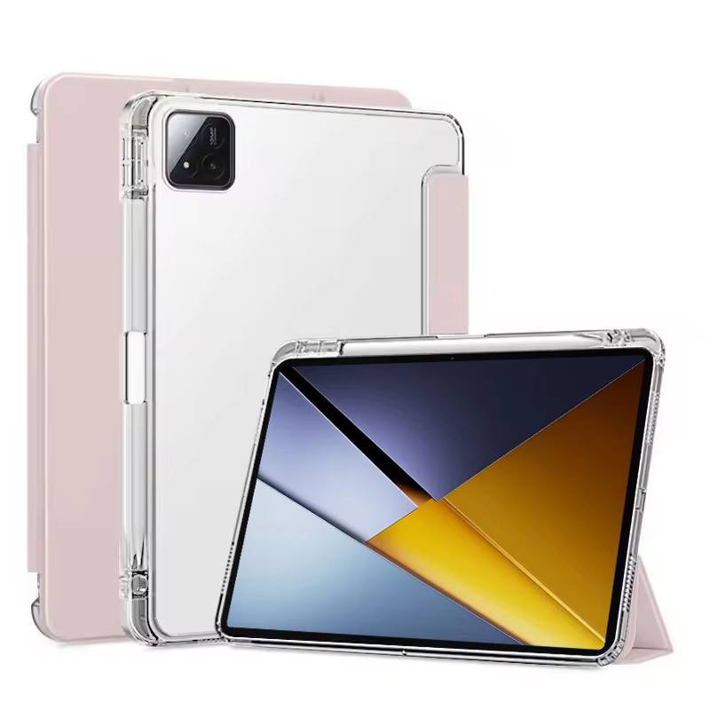 Funda For Poco Pad X1 Case with Pen Holder PU Leather Soft Back Fold Stand Cover For Coque Poco Pad X1 11.2 inch Case