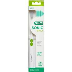 3 for 2 på GUM SONIC Daily Tandbørste Hvid 1 stk