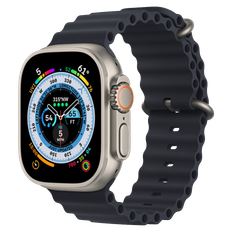 Apple Watch 44mm Silikone Rem - Kompatibel med Serie 4/5/6