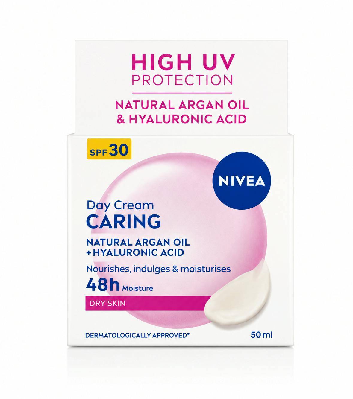 NIVEA Day Cream Caring SPF30 50 ml