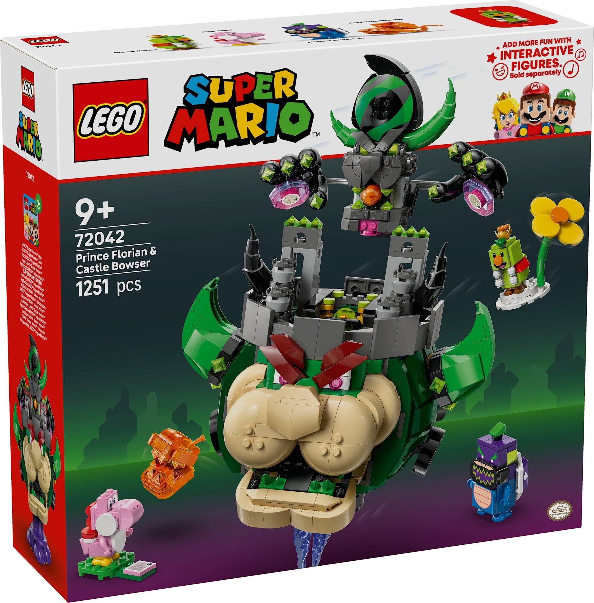 LEGO Super Mario Prince Florian och Castle Bowser 72042