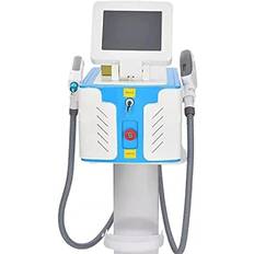 Professionell 2 i 1 IPL laser hårborttagningsmaskin Bärbar OPT tatueringsborttagningsmaskin för salonger Beauty Studio Spa, Ice Compress Permanent hårborttagning för kropp och ansikte