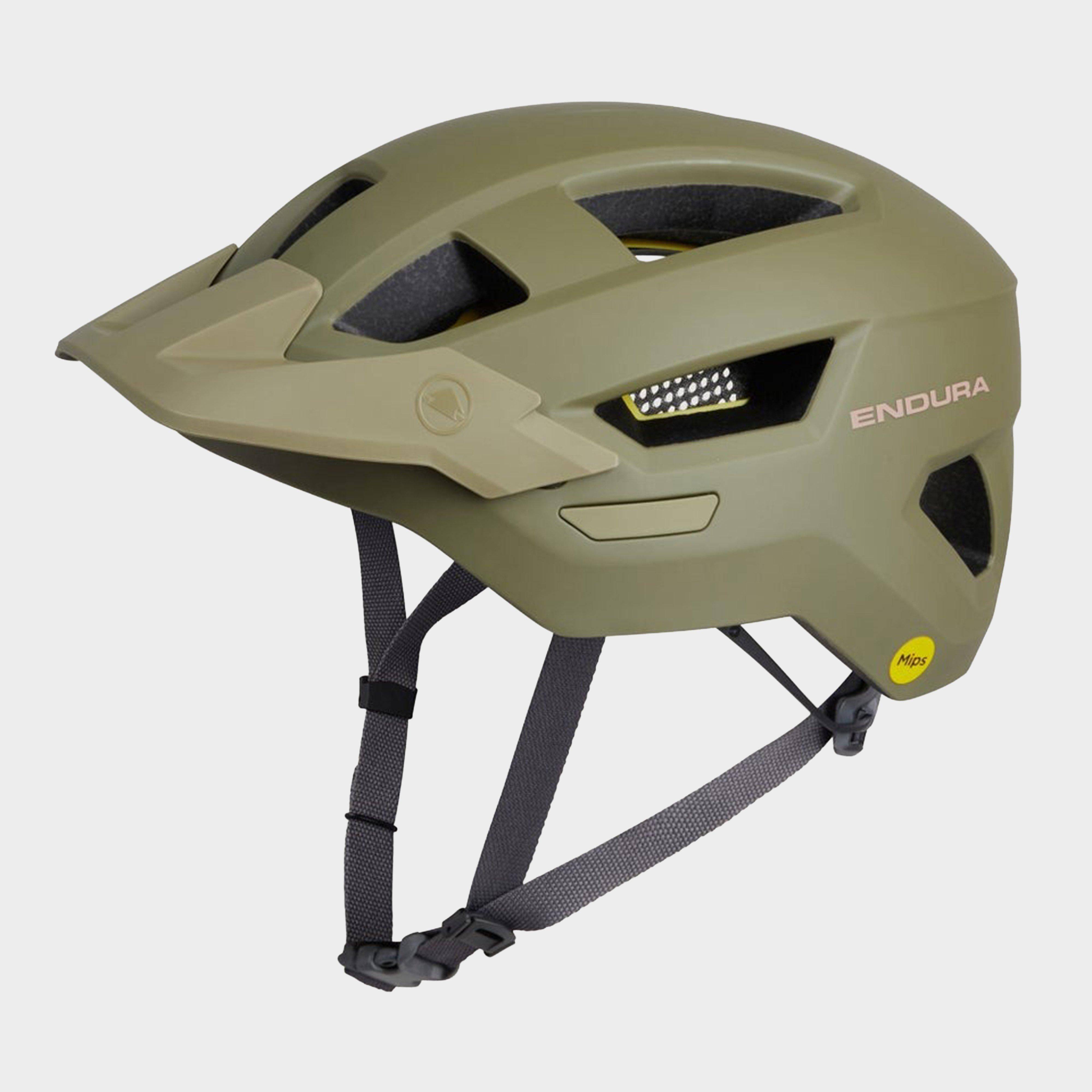 Endura Adults Hummvee Mips Cycling Helmet, Green - L-XL