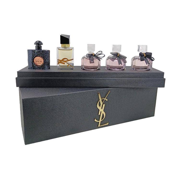 Yves Saint Laurent Parfymprovset, Mon Paris+Black Opium+Libre 5-delat set, 7,5 ml+7,5 ml+7,5 ml+7,5 ml+7,5 ml, EDP/EDT