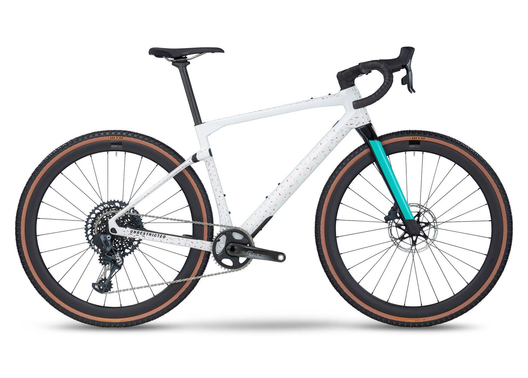 BMC URS 01 TWO 2024 - Sram Force eTap AXS 1x12sp - CRD-400 Carbon - 126 / S / SPLATTER WHITE / BLACK (S)
