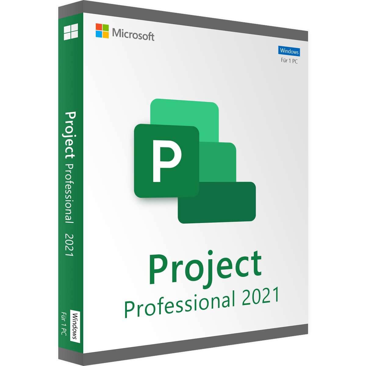 Microsoft Project Professional 2021 | Retail | Windows | 1 PC