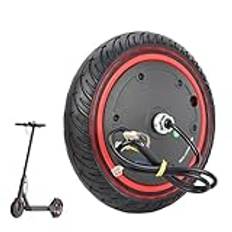 AYYDS Scooter motor med fullgummidäck 8,5 tum för Xiaomi Pro 2/M365/M365 Pro/1S elektrisk skoter, 8,5 tums E scooter fast däck reservdäck