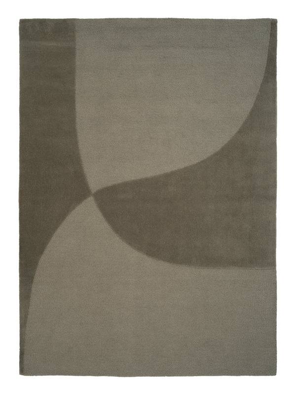 Split Plains Tæppe, Moss fra Linie Design 170 x 240 cm - Jacobsen Plus