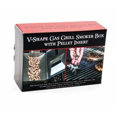 Short Gasol Grill V-Smoker Box med Pellet Tube