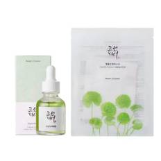 Beauty of Joseon Calming Serum Green Tea + Panthenol & Centella Asiatica Calming Mask 30 ml + 1 stk