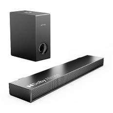 ULTIMEA Soundbar für TV Geräte mit Dolby Atmos, BassMX, 3D Surround Sound System für TV Lautsprecher Heimkino, Soundbar mit Subwoofer, 5.3 Bluetooth PC Sound Bars, 190W Spitzenleistung, Nova S50