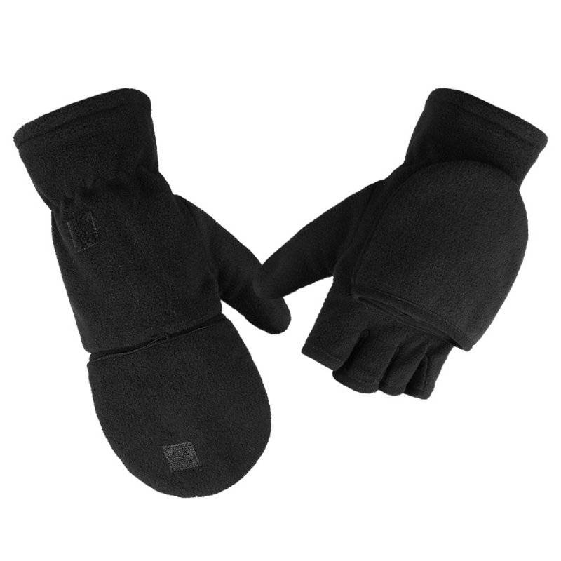 Fleece Luffer med Fingervanter 2-i-1 - Medium