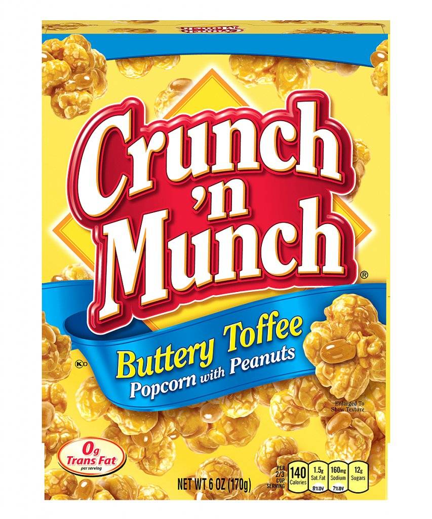 Crunch 'n Munch Buttery Toffee popcorn 99 g