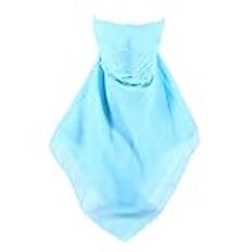 SOIMISS Solskyddsmask Halsdamask Halsduk i Satin Ansiktsskydd För Öronbygel Ansiktssjal i Chiffong Uv-skydd Öronögla Ansiktsbandana Sömlösa Bandanas Pannband Anti-uv Fröken Munskydd