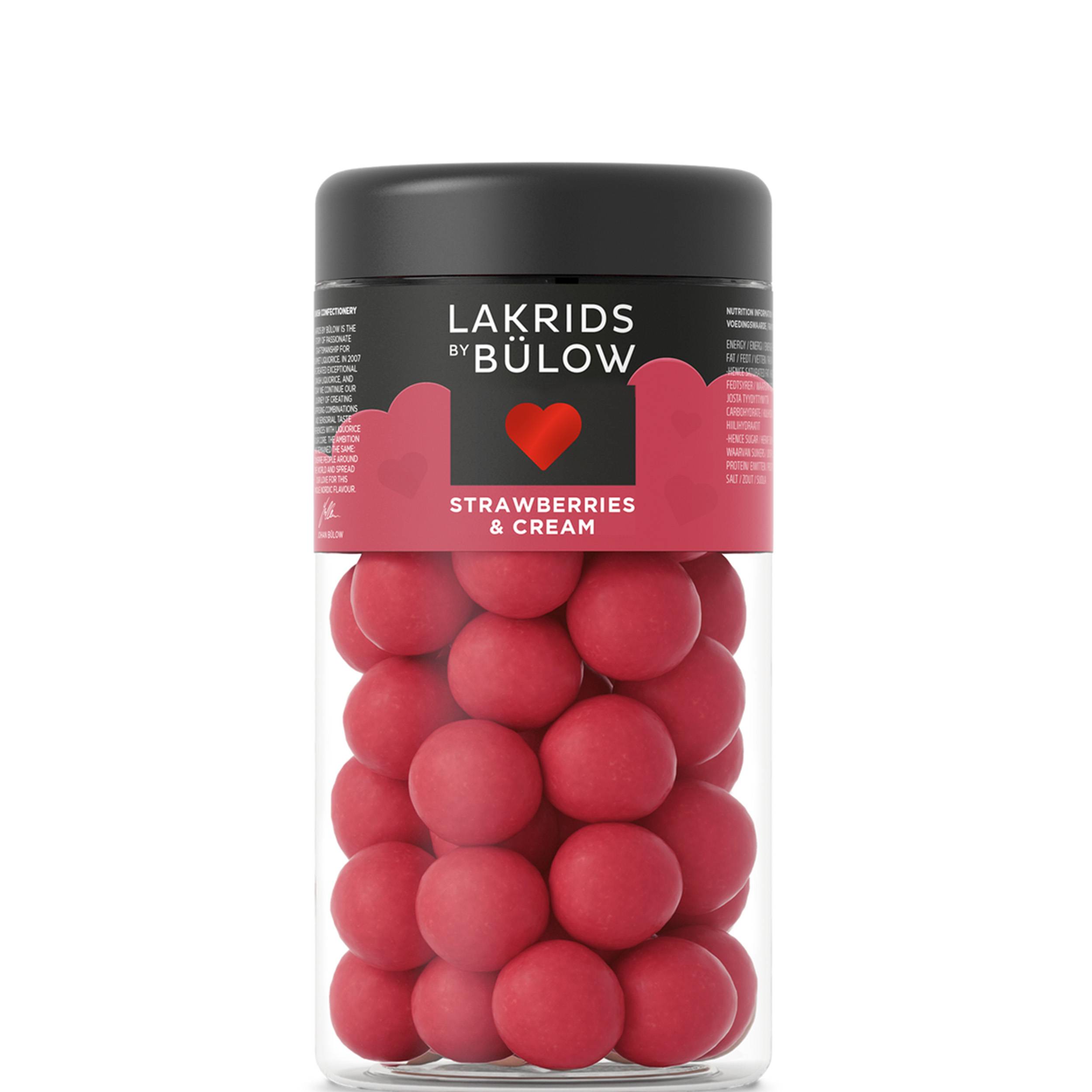 Lakrids By Bulow Strawberries & Cream Flavoured Liquorice