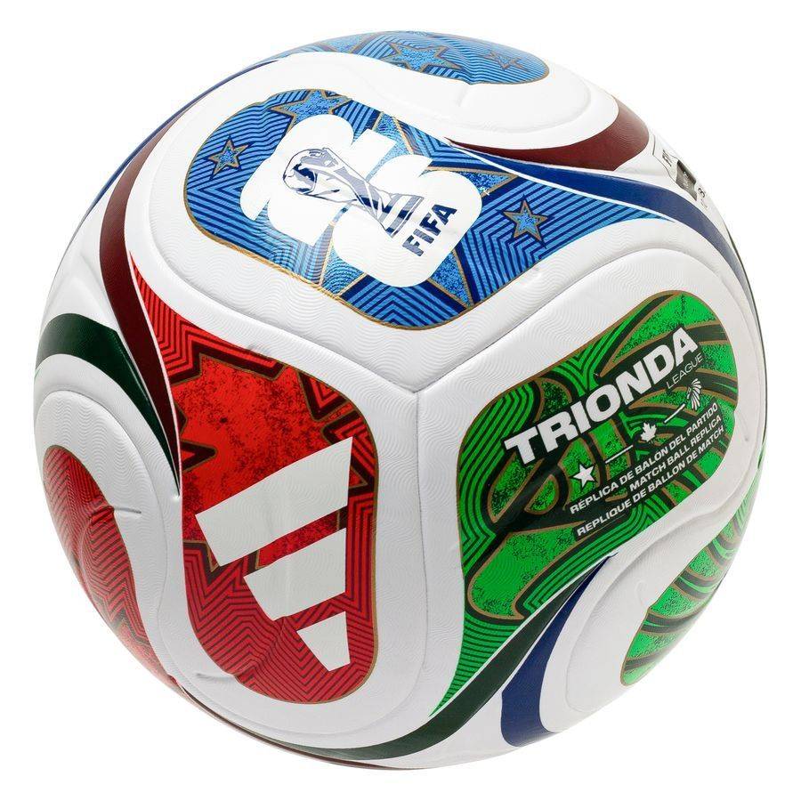 adidas Fotboll Trionda League Box VM 2026 - Vit/Royal Blå/Röd/Grön - ['Vit'] (Ball SZ. 5)