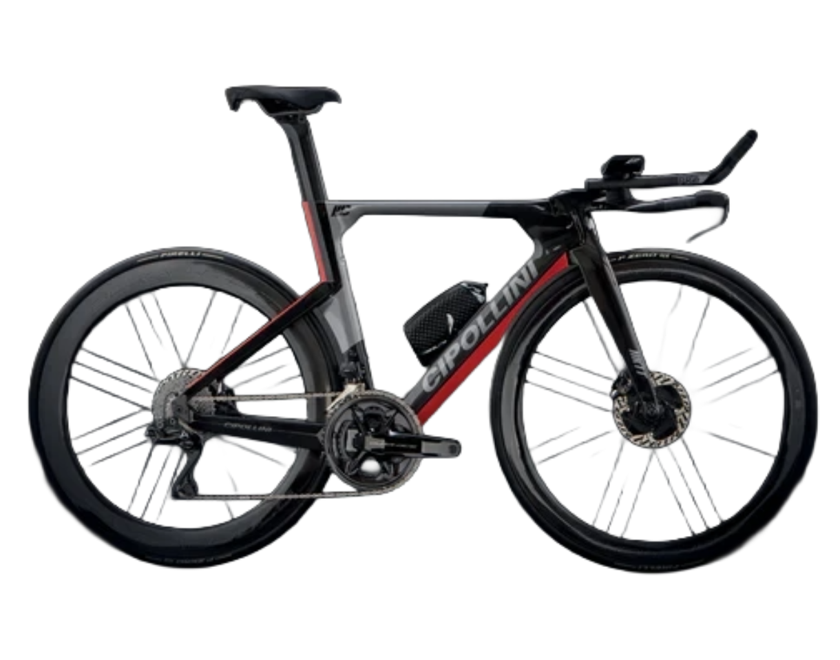 Cipollini NKTT Ultegra DI2 2025 - Shimano Ultegra Di2 2x12sp - Fulcrum Racing 400 DB - 064 / L / Carbon - Grey - Red Shiny