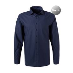 OLYMP Herren Hemd blau