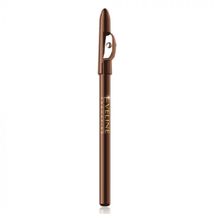Eye Crayon - EVELINE - Long-Wear Brown - Precise Line - Intense Color - Easy Application