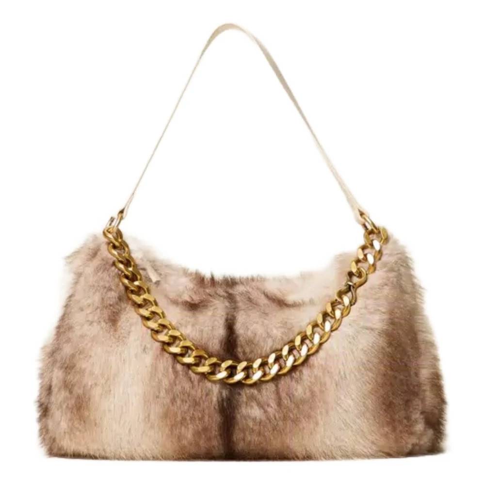 Twinset 13812 Casha Tracolla - Tasker - Dame - Brun - ONE SIZE - Uld