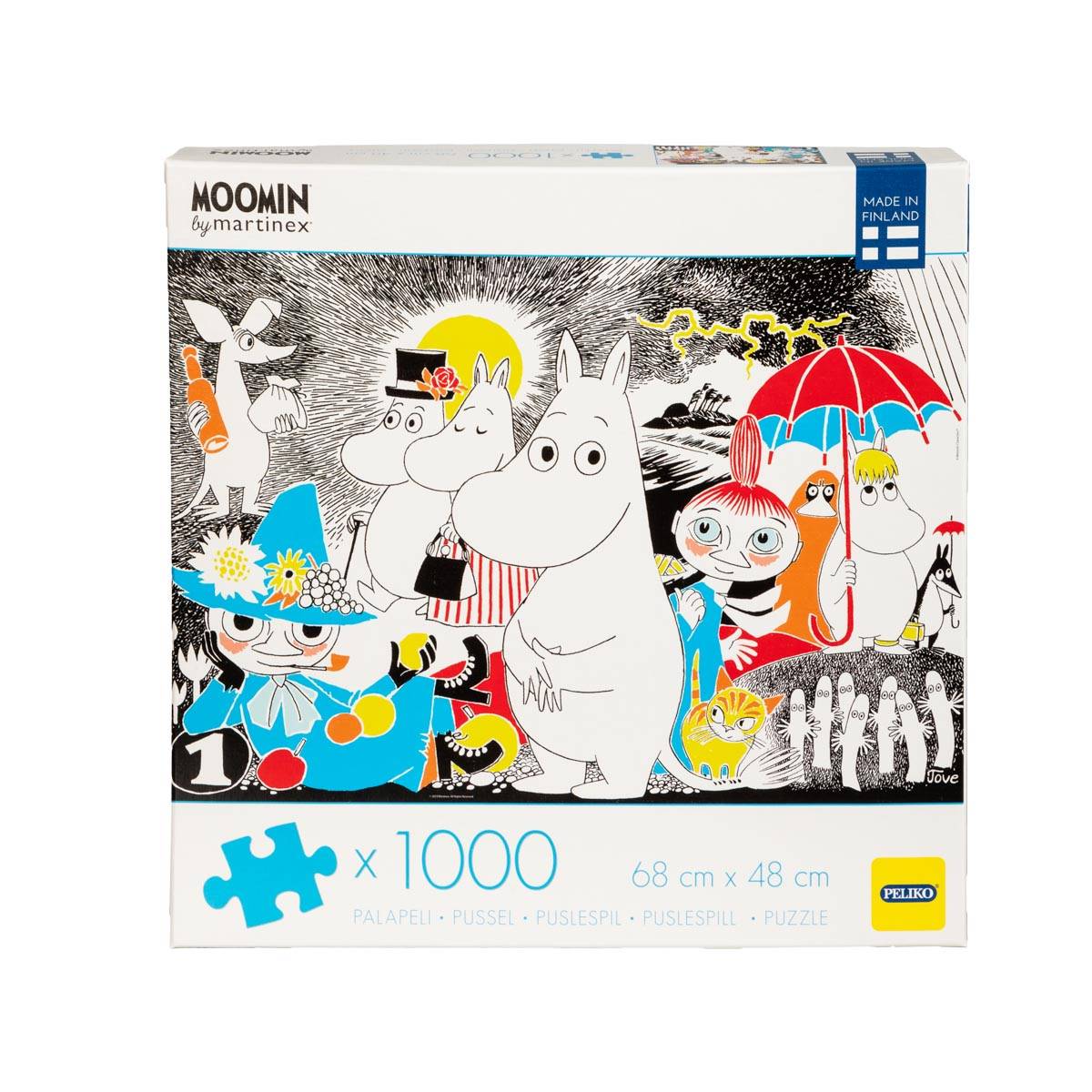 Moomin - Puzzle 1000 Pieces Comic Book Cover 1