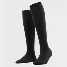 Softmerino Knæ Strømpe, Black